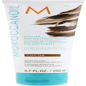 Mặt Nạ Dưỡng Moroccanoil Cocoa Color Depositing Mask Bổ Sung Hạt Màu Nâu