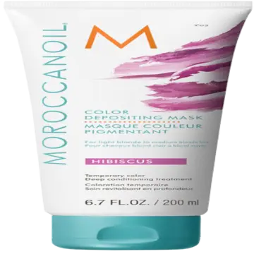 Mặt Nạ Dưỡng Moroccanoil Hibiscus Color Depositing Mask Bổ Sung Hạt Màu Hồng Đậm