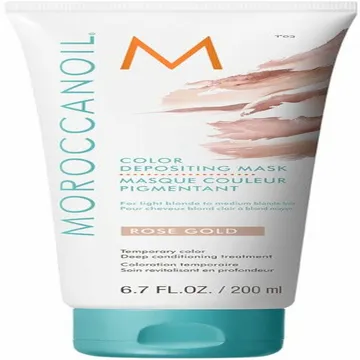 Mặt Nạ Dưỡng Moroccanoil Rose Gold Color Depositing Mask Bổ Sung Hạt Màu Hồng Pastel