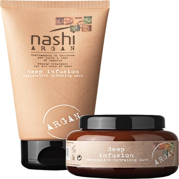 Dầu Hấp Nashi Argan Deep Infussion Dưỡng Phục Hồi Tóc
