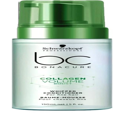 Dầu Xả Schwarzkopf Collagen Volume Whipped Conditioner Dạng Bọt Tăng Độ Phồng Tóc