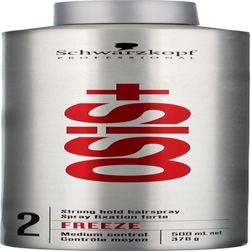 Keo Xịt Schwarzkopf Osis Freeze Giữ Nếp Vừa