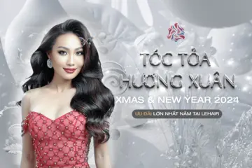 Xuân về tóc thắm, Tết đến tóc xinh - Noel ấm tình, tóc tỏa hương xuân