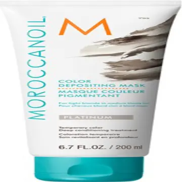 Mặt Nạ Dưỡng Moroccanoil Platinum Color Depositing Mask Bổ Sung Hạt Màu Bạc