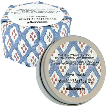 Sáp Davines Strong Dry Wax Giữ Nếp Siêu Cứng Cho Kết Cấu Kiểu Tóc Mờ Và Rõ Nét
